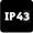 Класс защиты : IP43
